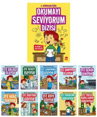 Okumayı Seviyorum Seti - 10 Kitap Takım - 1