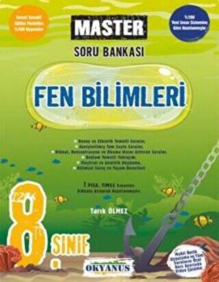 Okyanus 8. Sınıf Fen Bilimleri Master Soru Bankası - 1