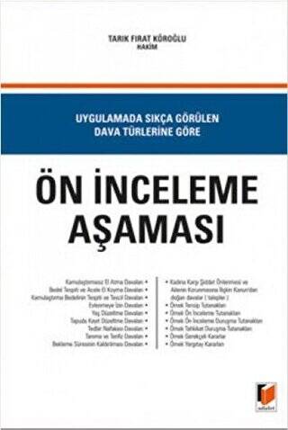 Ön İnceleme Aşaması - 1