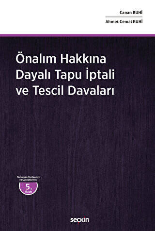 Önalım Hakkına Dayalı Tapu İptali ve Tescil Davaları - 1