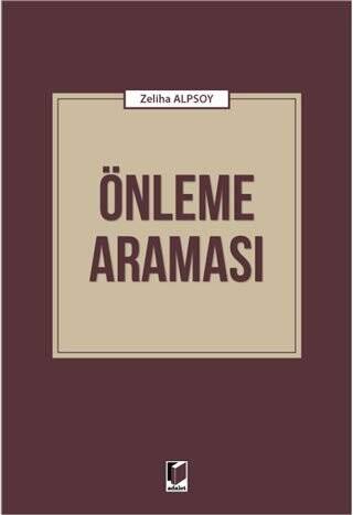 Önleme Araması - 1