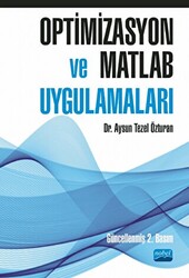 Optimizasyon ve Matlab Uygulamaları - 1