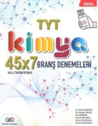 TYT Kimya 45X7 Branş Denemeleri - 1