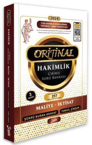 Orijinal Maliye - İktisat Hakimlik Çıkmış Soru Bankası - 1