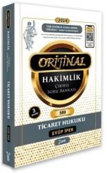 Orijinal Ticaret Hukuku Hakimlik Çıkmış Soru Bankası - 1