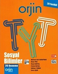 Orjin Okul TYT Sosyal Bilimler 20 Deneme - 1