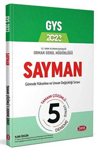 Orman Genel Müdürlüğü Sayman Görevde Yükselme Sınavı Tamamı Çözümlü 5 Deneme - 1