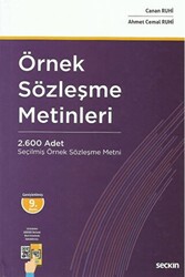 Örnek Sözleşme Metinleri - 1