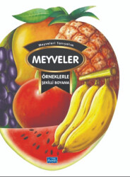 Örneklerle Şekilli Boyama - Meyveler - 1