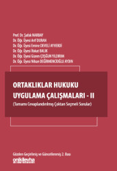 Ortaklıklar Hukuku Uygulama Çalışmaları - II - 1