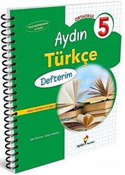 Ortaokul 5 Aydın Türkçe Defterim - 1