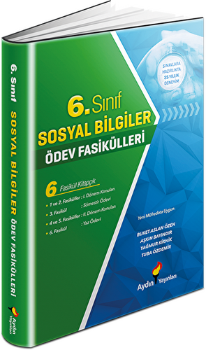 Ortaokul 6 Sosyal Bilgiler Ödev Fasikülleri - 1