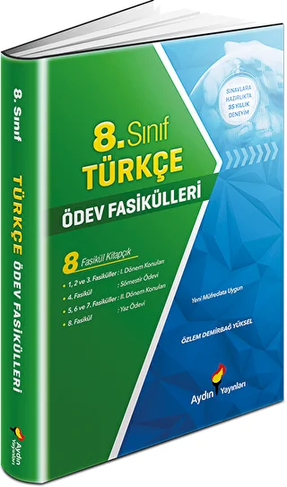 Ortaokul 8. Sınıf Türkçe Ödev Fasikülleri - 1