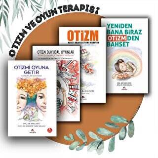 Otizm ve Oyun Terapisi Uygulama Seti 4 Kitap - 1