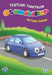 Otomobiller Boyama Zamanı - Taşıtları Tanıyalım - 1