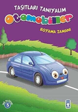 Otomobiller Boyama Zamanı - Taşıtları Tanıyalım - 1