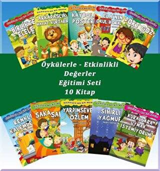 Öykülerle Etkinlikli Değerler Eğitimi Seti 10 Kitap Takım - 1