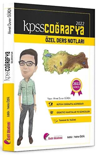 Özdil Akademi 2022 KPSS Coğrafya Özel Ders Notları - 1