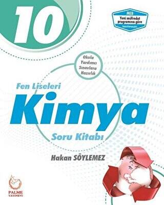 Palme 10. Sınıf Fen Liseleri Kimya Soru Kitabı - 1