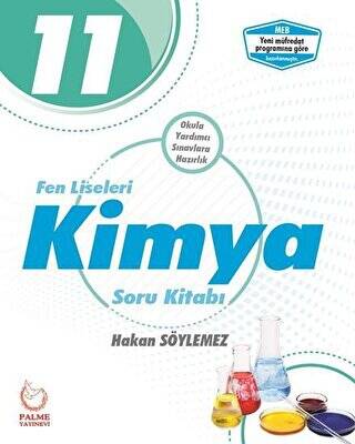 Palme 11. Sınıf Fen Liseleri Kimya Soru Kitabı - 1