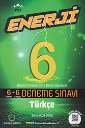 Palme 6. Sınıf Enerji Türkçe 6+6 Deneme Sınavı - 1