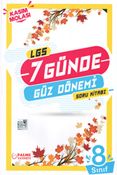 Palme 8. Sınıf LGS 7 Günde Güz Dönemi Soru Kitabı Kasım Molası - 1