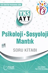 Palme YKS AYT Psikoloji Sosyoloji Mantık Soru Kitabı - 1