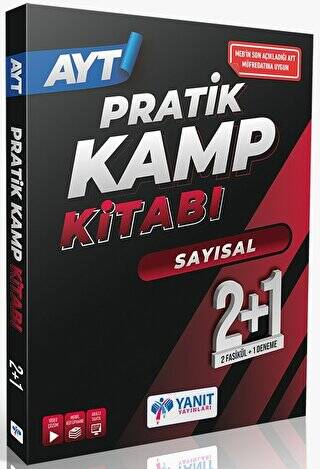 Paraf AYT Sayısal 2+1 Pratik Kamp Kitabı - 1