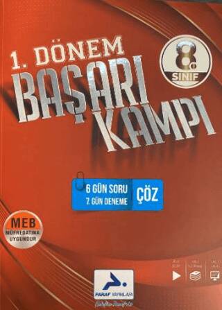 8. Sınıf 1. Dönem Başarı Kampı - 1