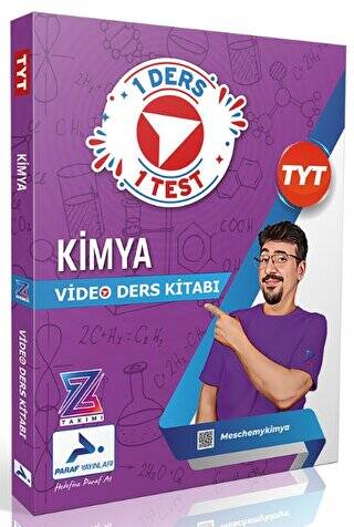 Meschemy Kimya Paraf Z Takımı TYT Kimya Video Ders Anlatım Kitabı - 1