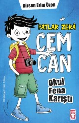 Patlak Zeka Cemcan - Okul Fena Karıştı Fleksi Cilt - 1