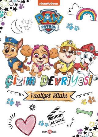 PAW Patrol - Çizim Devriyesi Boyama Kitabı - 1