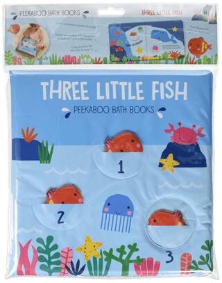 Peekaboo Bath Books: Three Little Fish - 1