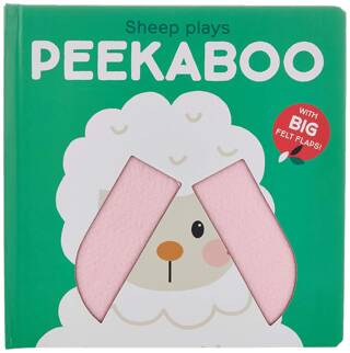 Peekaboo with Felt Flaps: Sheep Plays Peekaboo - 1