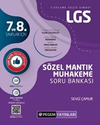 Pegem Yayınları 8. Sınıf LGS Sözel Mantık Muhakeme Soru Bankası - 1