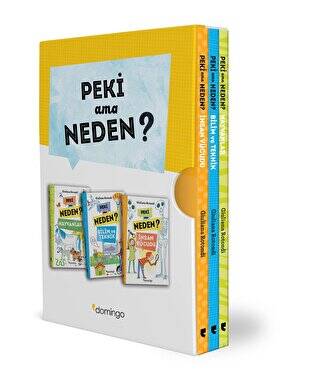 Peki Ama Neden Kutulu Set 3 Kitap - 1