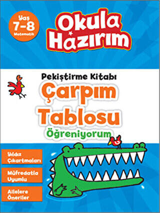 Pekiştirme Kitabı Çaprım Tablosu Öğreniyorum - 1