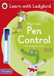 Pen Control: A Learn with Ladybird Wipe-Clean Activity Book - 1