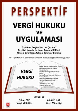 Perspektif Vergi Hukuku ve Uygulaması - Özgün Soru ve Çözümü-Konu Anlatım-Çıkmış Tanımlar - 1