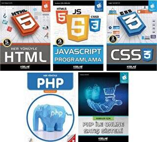 PHP İle WEB Programlama Seti 5 Kitap Takım - 1