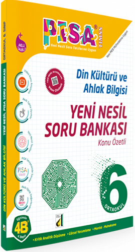 Pisa Yeni Nesil Din Kültürü ve Ahlak Bilgisi Soru Bankası - 6. Sınıf - 1