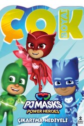 Pjmask Çok Boya! Çıkartmalı Dev Boyama Kitabı - 1