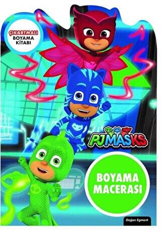 Pjmasks Özel Kesimli Boyama Macerası - 1