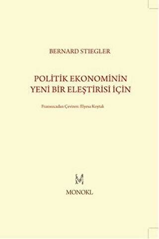 Politik Ekonominin Yeni Bir Eleştirisi İçin - 1