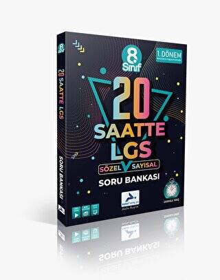 Prf 8. Sınıf 20 Saatte LGS Soru Bankası - 1. Dönem Konu Anlatımlı Soru Bankası - 1