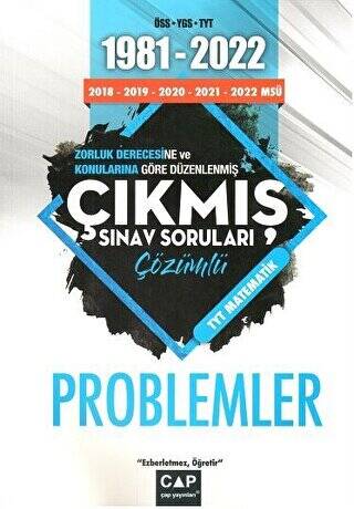 Problemler Çıkmış Sınav Soruları - 1