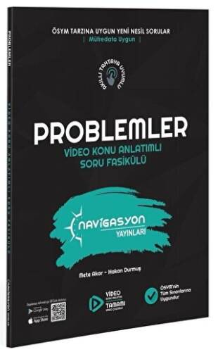 Problemler Video Konu Anlatımlı Soru Fasikülü - 1