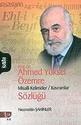 Prof. Dr. Ahmed Yüksel Özemre Misalli Kelimeler - Kavramlar Sözlüğü 2 Kitap Takım - 1