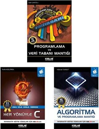 Programlamaya Giriş Seti 3 Kitap Takım - 1