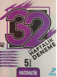 Pruva 5. Sınıf Matematik 32 Haftalık Deneme - 1